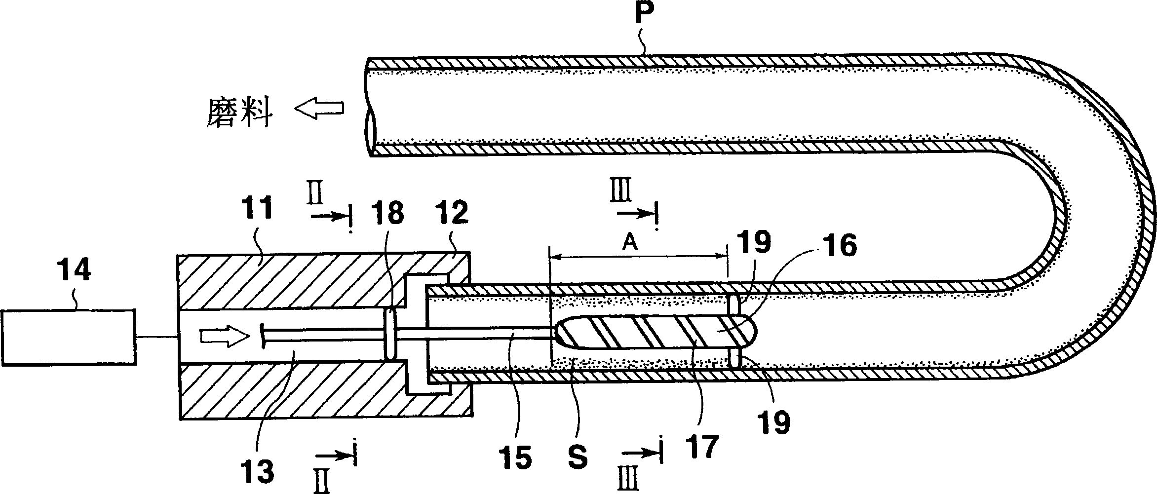 Foreign matter removnig device and method