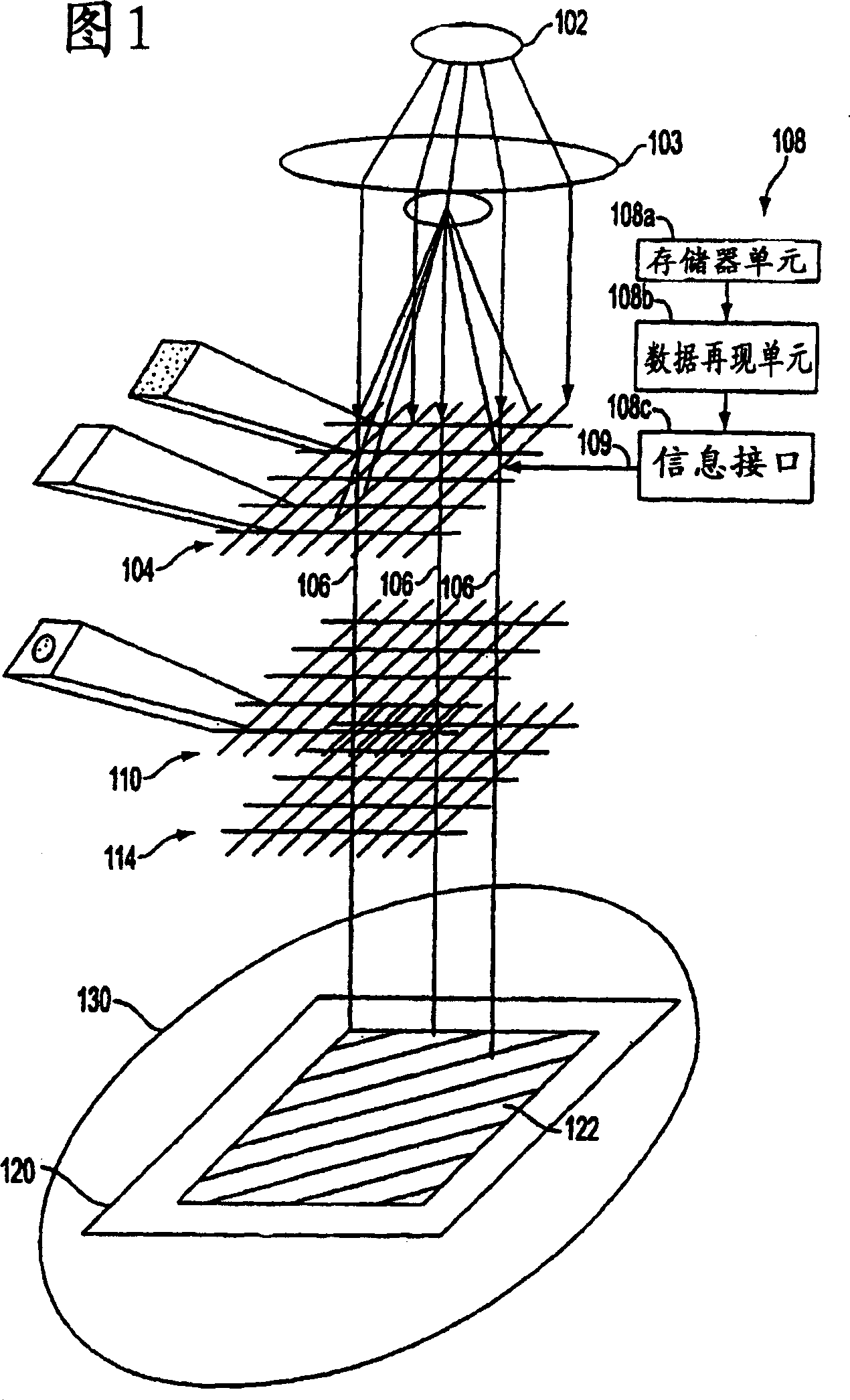 Optical spot grid array printer