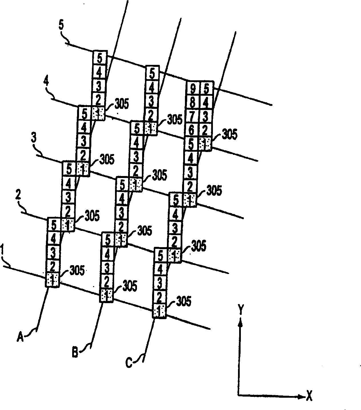 Optical spot grid array printer