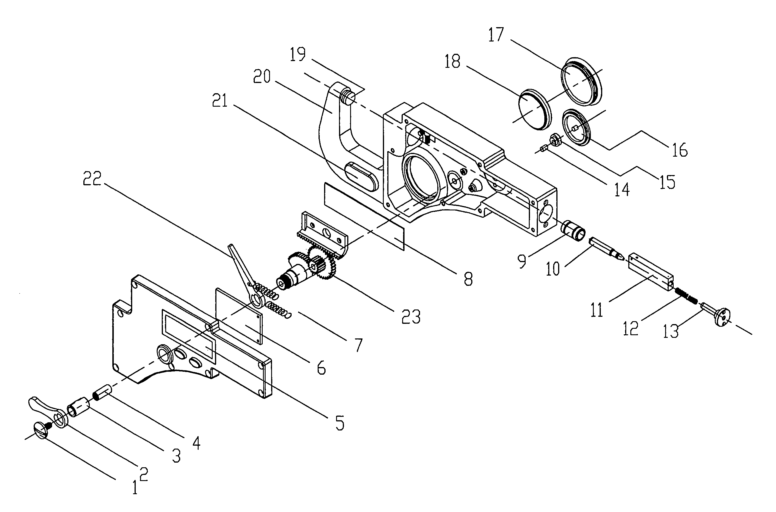 High-speed measuring electronic digital outside micrometer