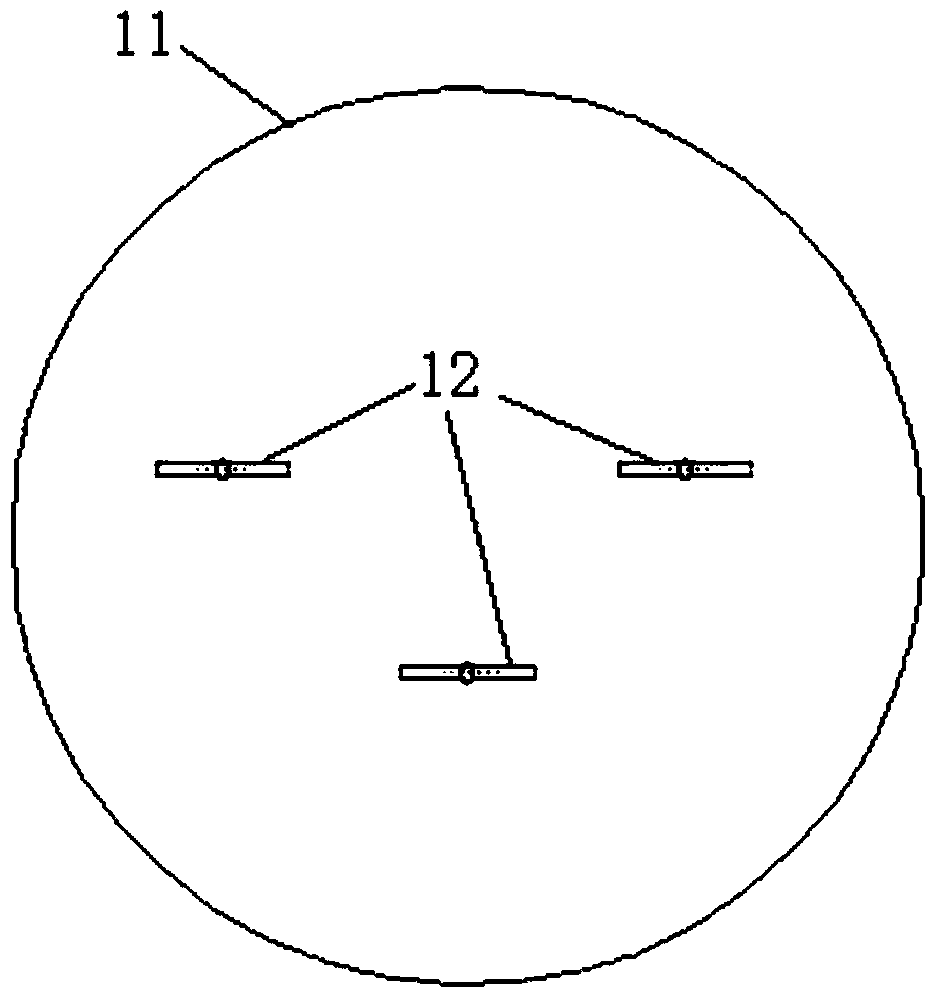 Seaborne continuous blending device for fracturing fluid