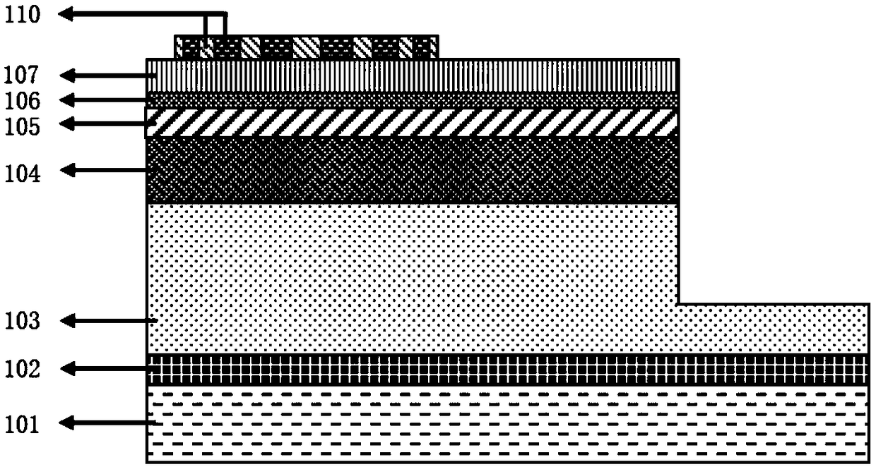 A light emit diode having a uniform electrode electric field distribution and a method for manufacture that same