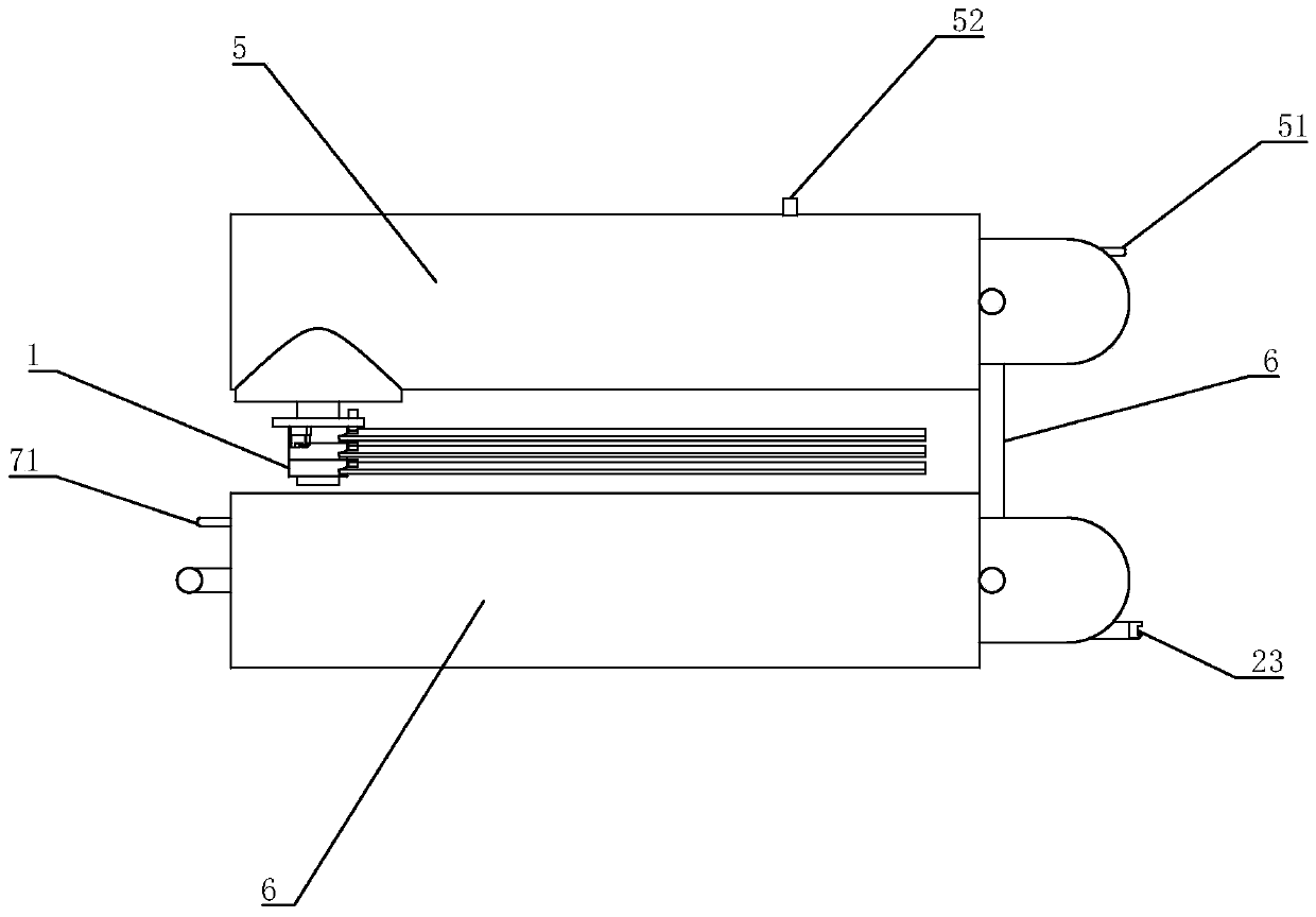 A wind power generator with foldable fan blades and a power generating device including the same