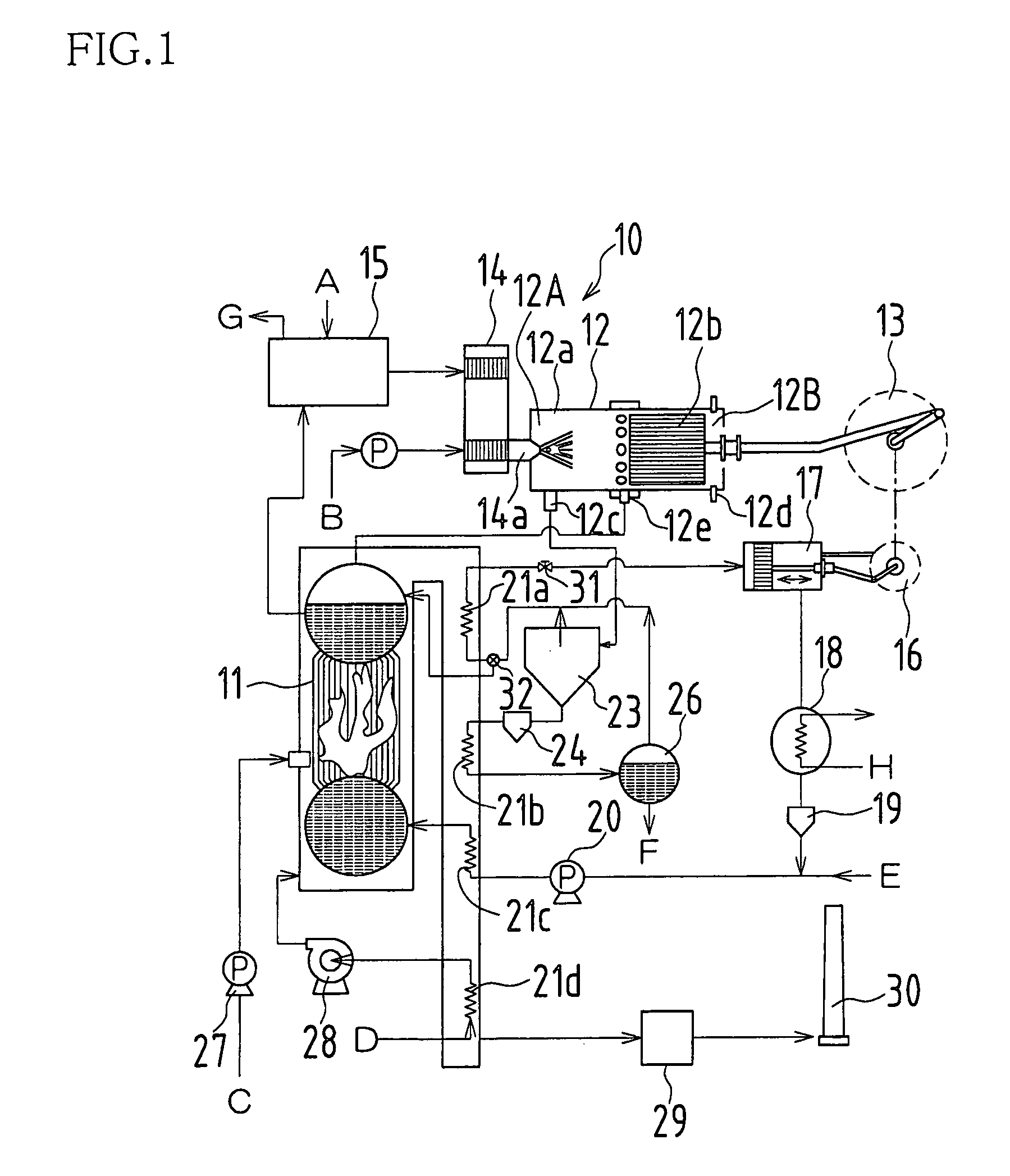 Reaction system of organic substances employing supercritical fluid or subcritical fluid