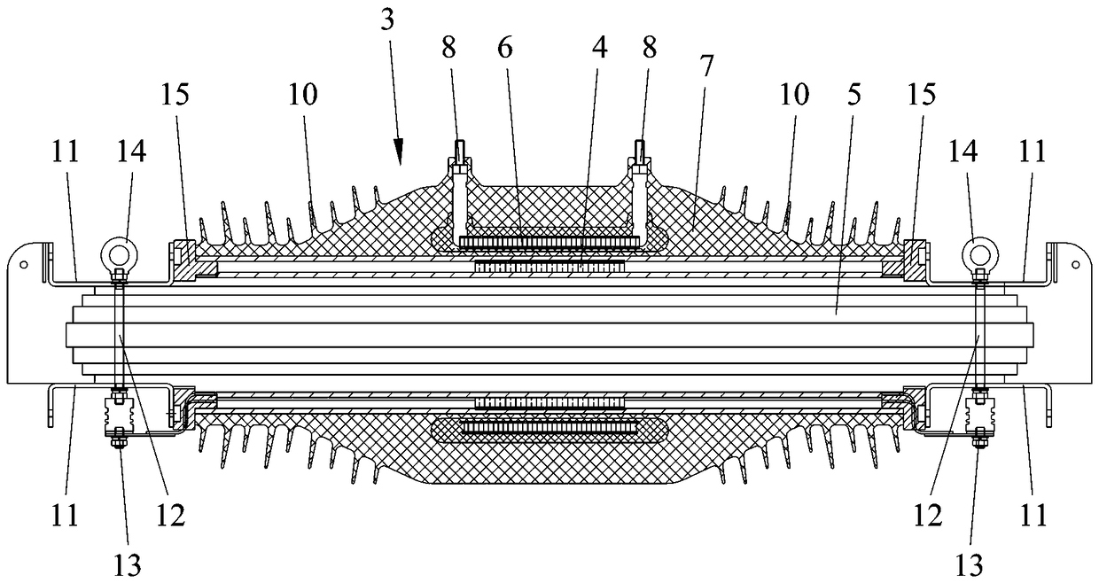 Dry isolation transformer