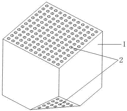 Honeycombed catalyst material and forming method thereof