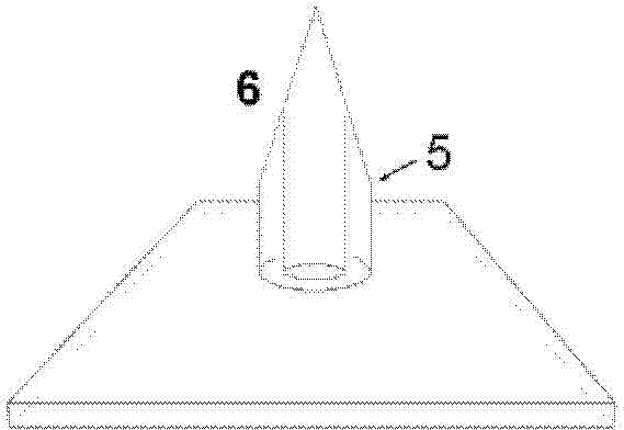 Method for preparing self-supporting multilayer micro nano structure