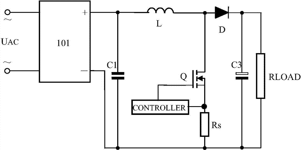 Power factor improver circuit with function of PFC (power factor correction)