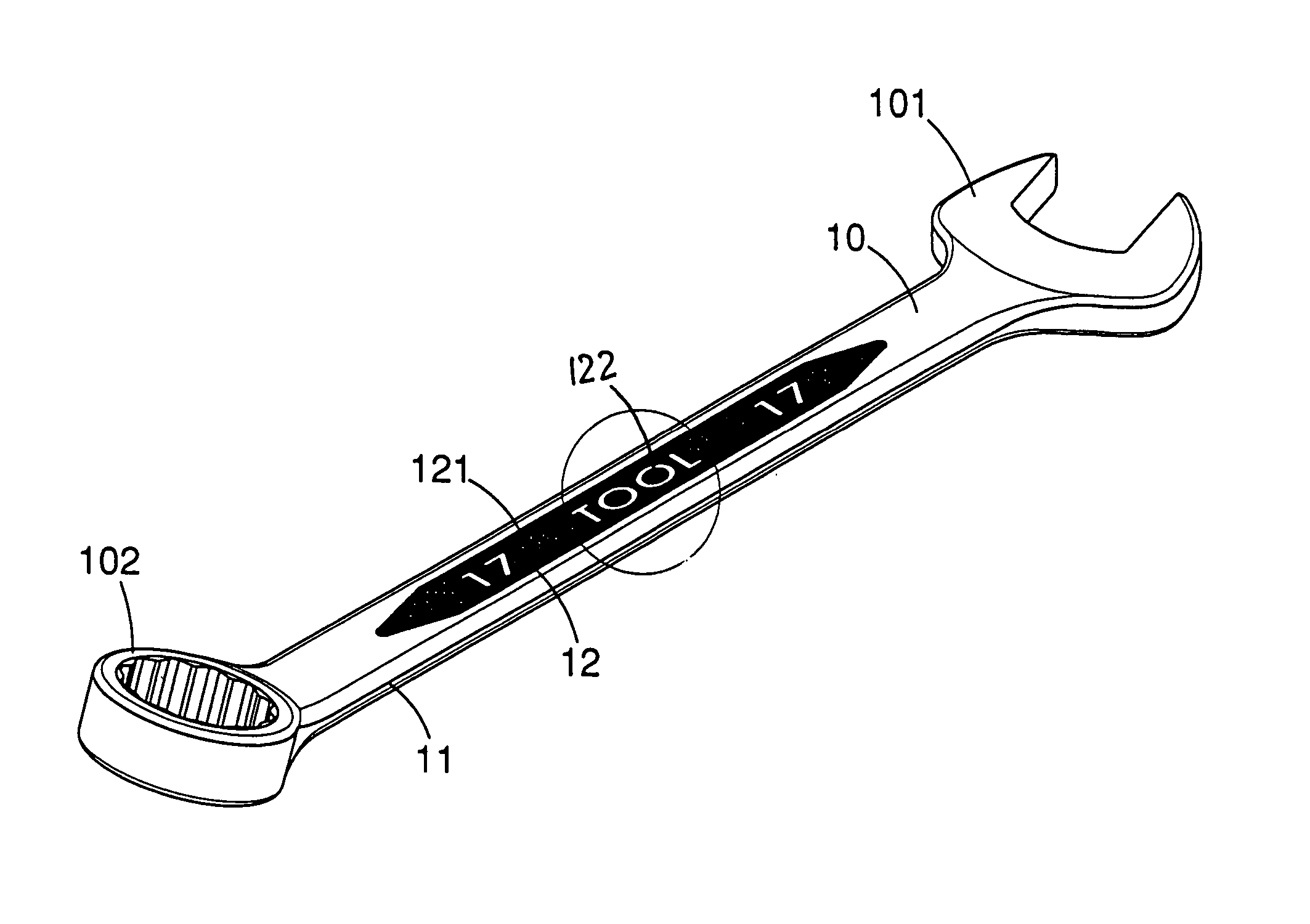 Wrench with outstanding grip