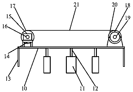 Field density detection device for printing paper