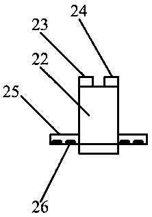 Field density detection device for printing paper