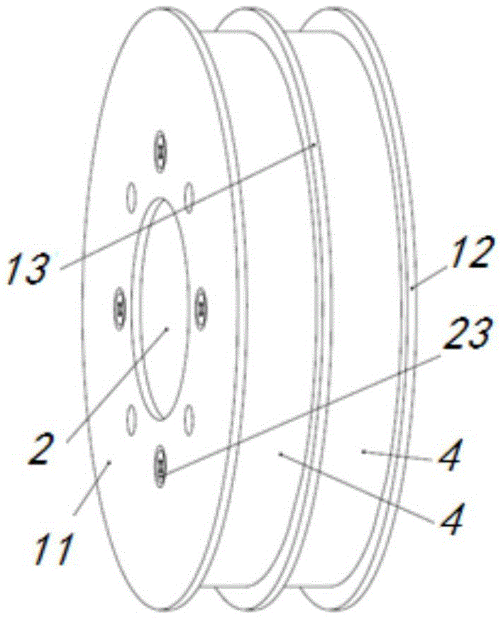 Single skeleton for winding multiple optical fibers, and application method of single skeleton