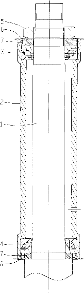 Motorcycle steering column installation structure