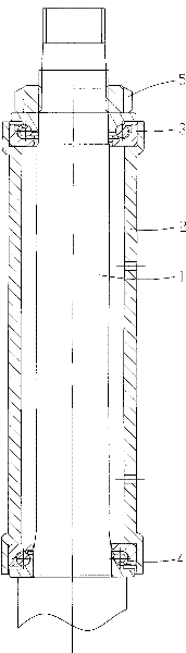 Motorcycle steering column installation structure