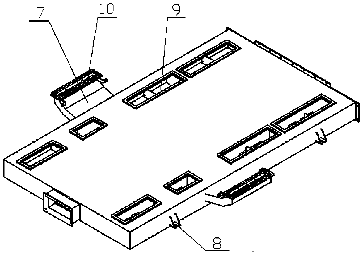 Metro vehicle compound air supply system