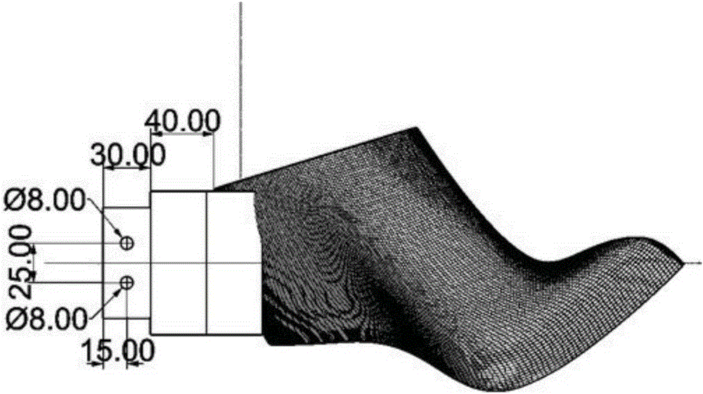 Shoe tree blank selection method for shoe tree machine and system of shoe tree machine