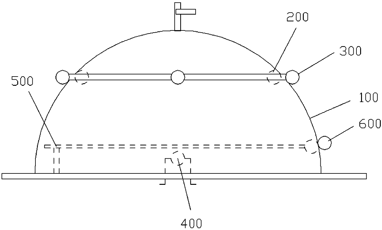 Magnetic control device of vacuum system and vacuum equipment