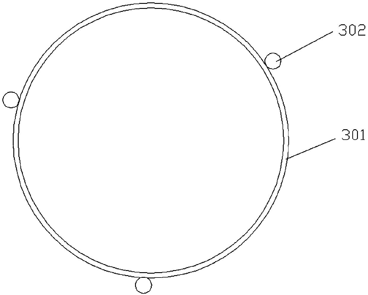 Magnetic control device of vacuum system and vacuum equipment