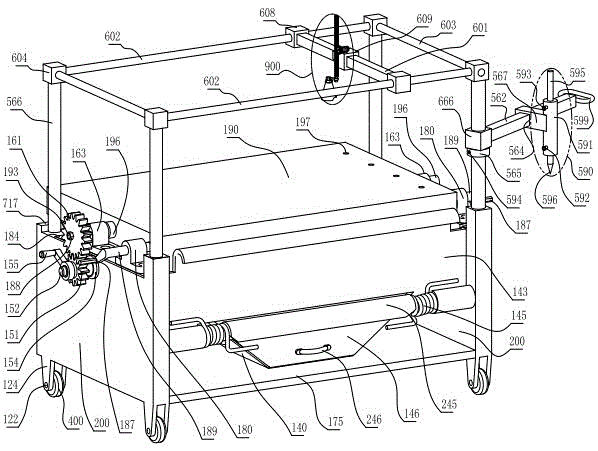 Method for detecting glass through gear turntable rack shooting V-shaped clamping plate