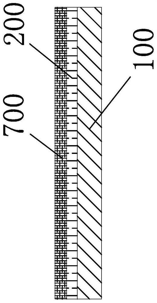 Automobile exterior trimming part heating circuit manufacturing structure and manufacturing method thereof