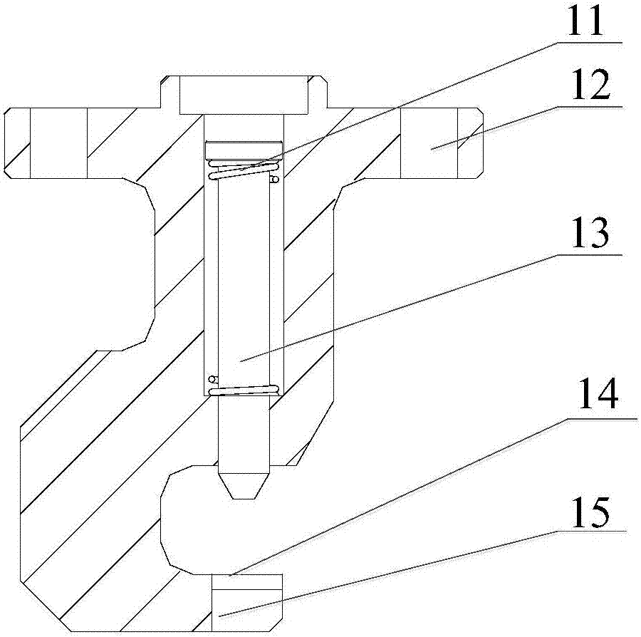 Assembly device for thin-wall part assembly self-locking nut