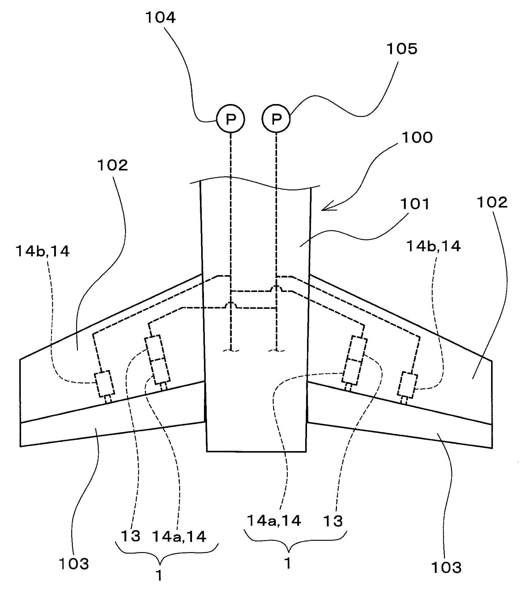 Hydraulic system for aircraft actuators