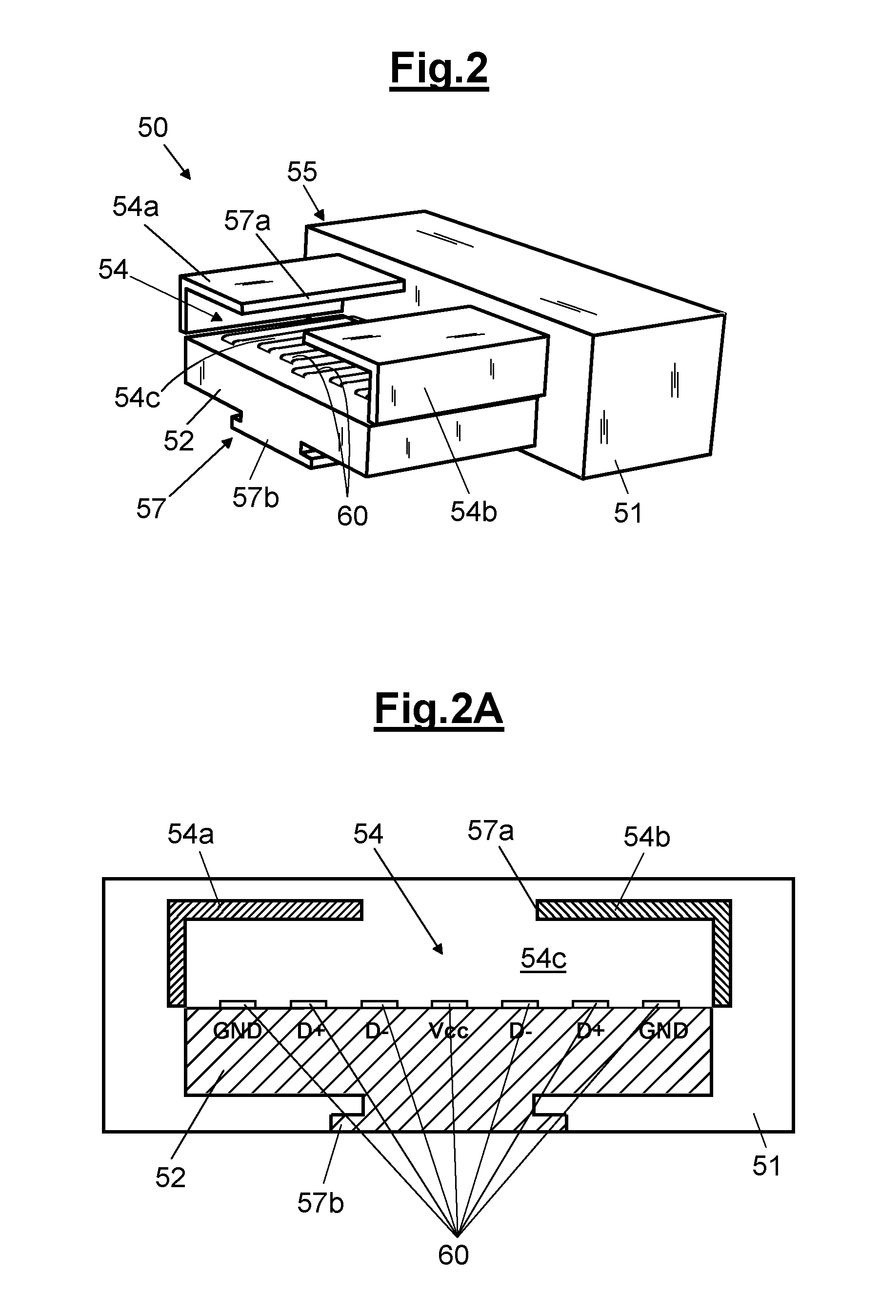 Payment card, related reading device and bracelet comprising the payment card