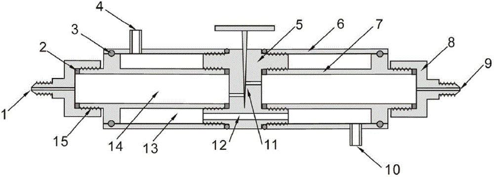 Natural gas sample collecting method for detecting content of mercury in natural gas