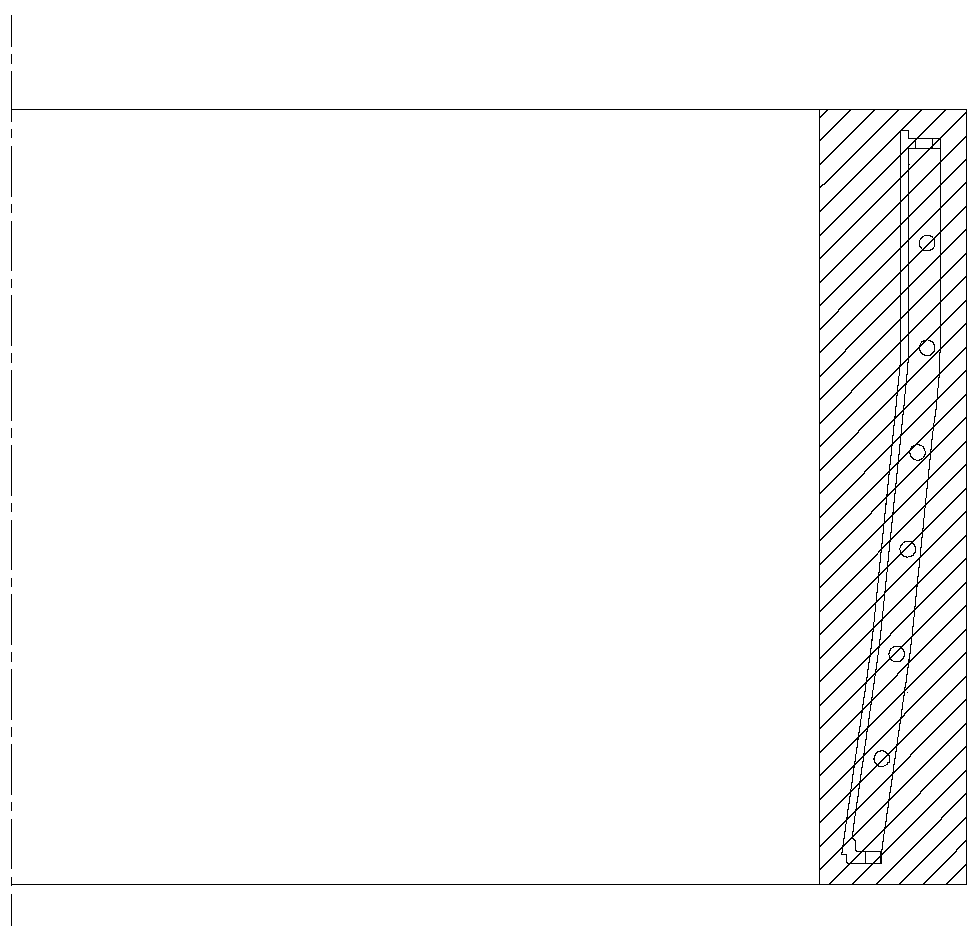 Machining method of aircraft engine crankcast