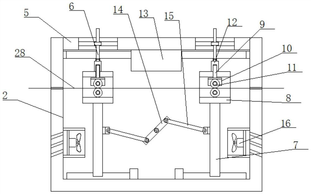 A high-efficiency short-process and low-water textile printing and dyeing equipment