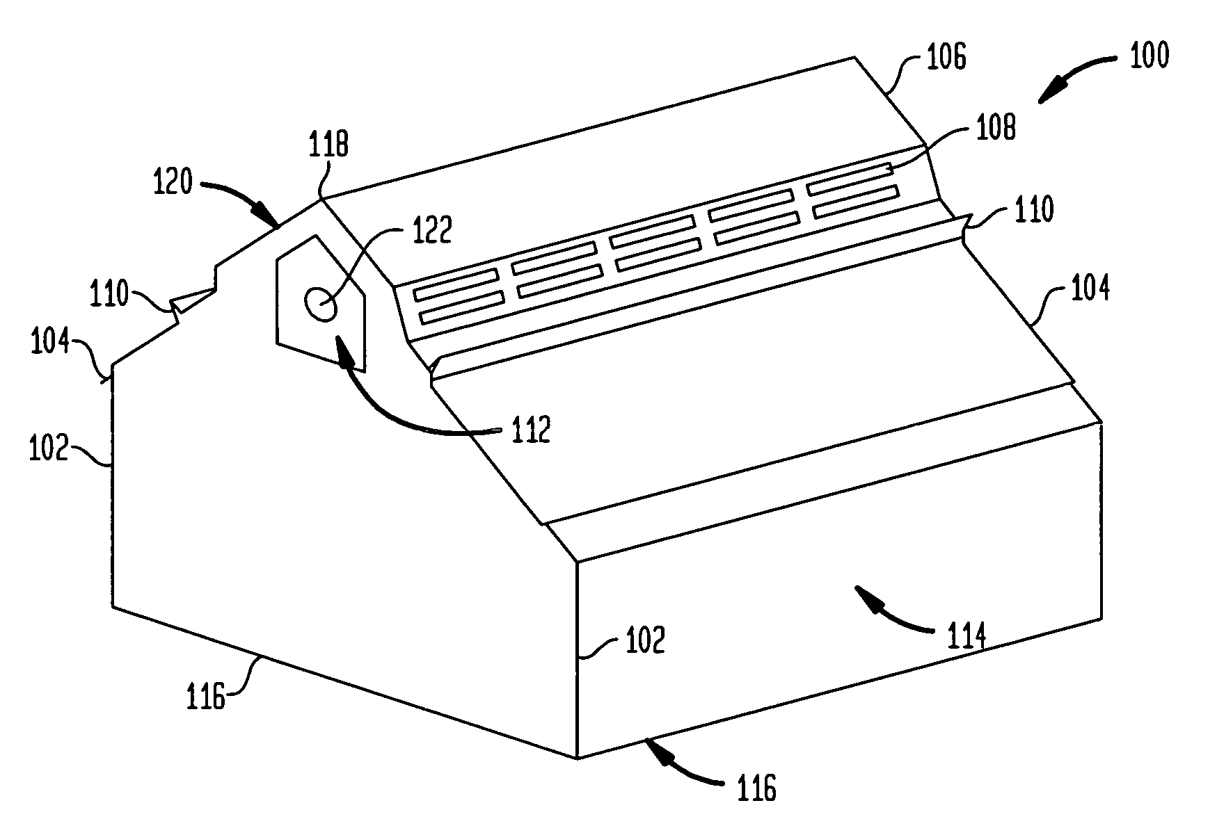 Powered ridge ventilation system and method