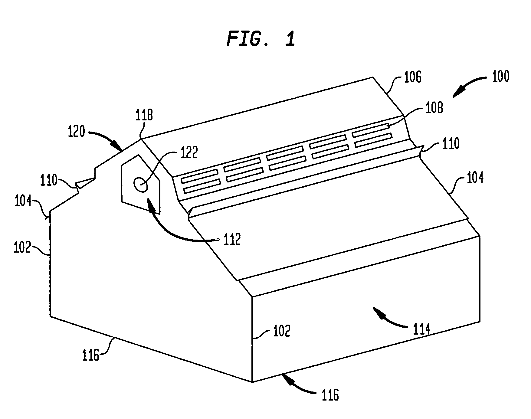 Powered ridge ventilation system and method