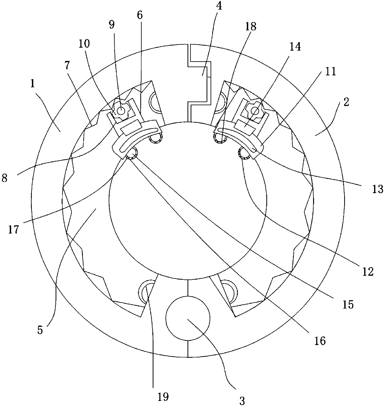 Physical therapy and body care device for treating scapulohumeral periarthritis