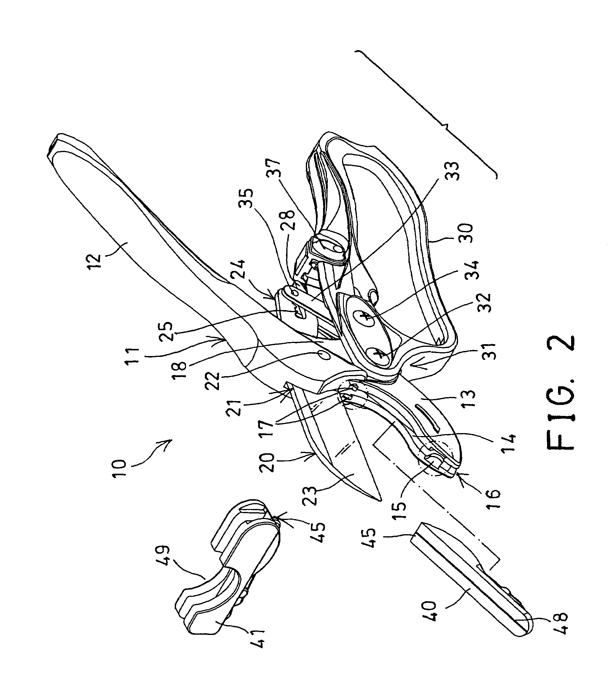 Cutter having changeable carrier