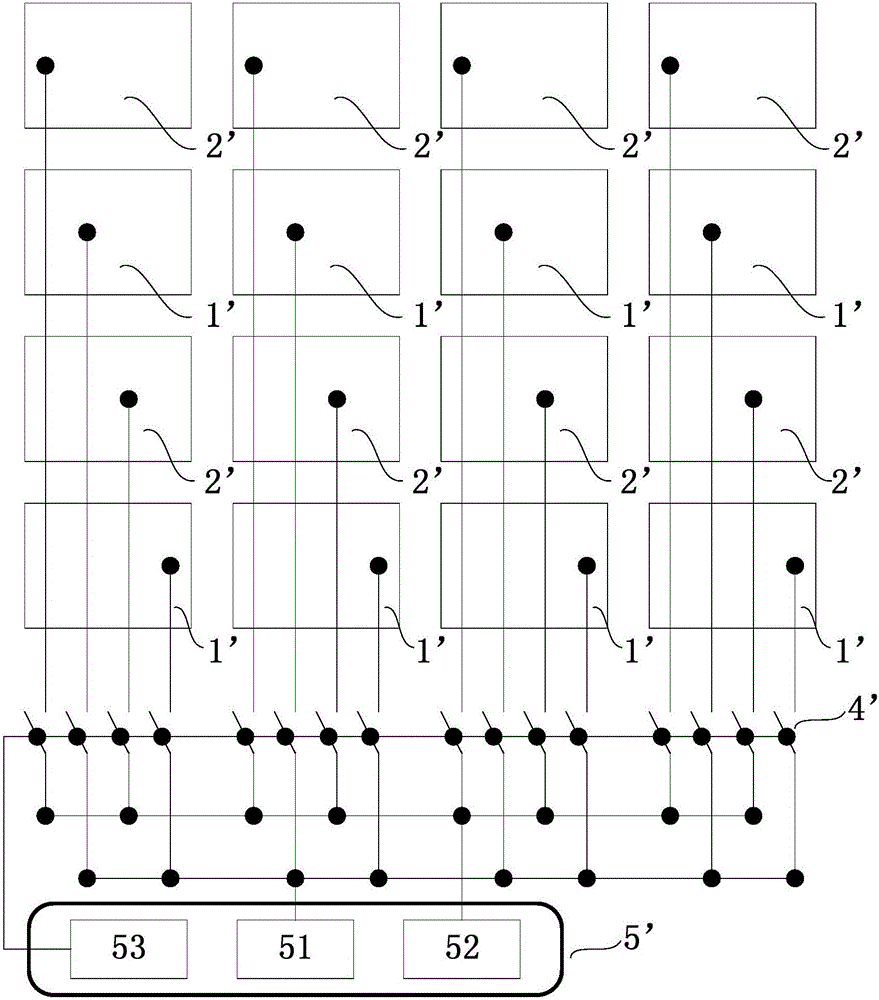 Display panel as well as test method and application method thereof