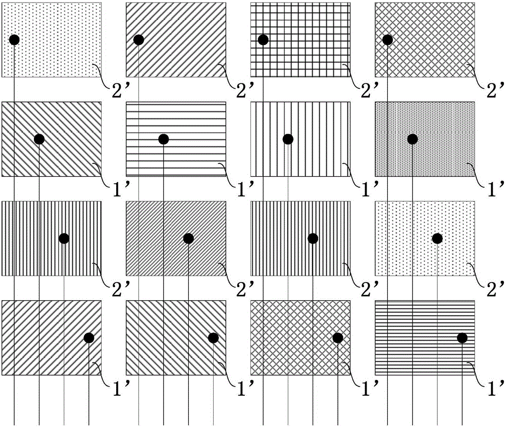 Display panel as well as test method and application method thereof