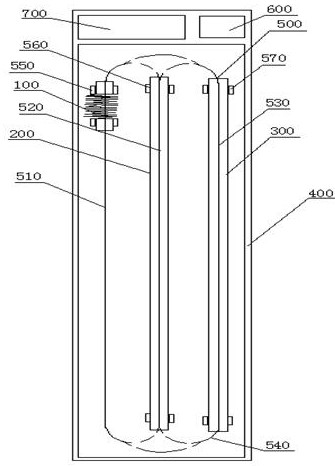 A variable curtain structure