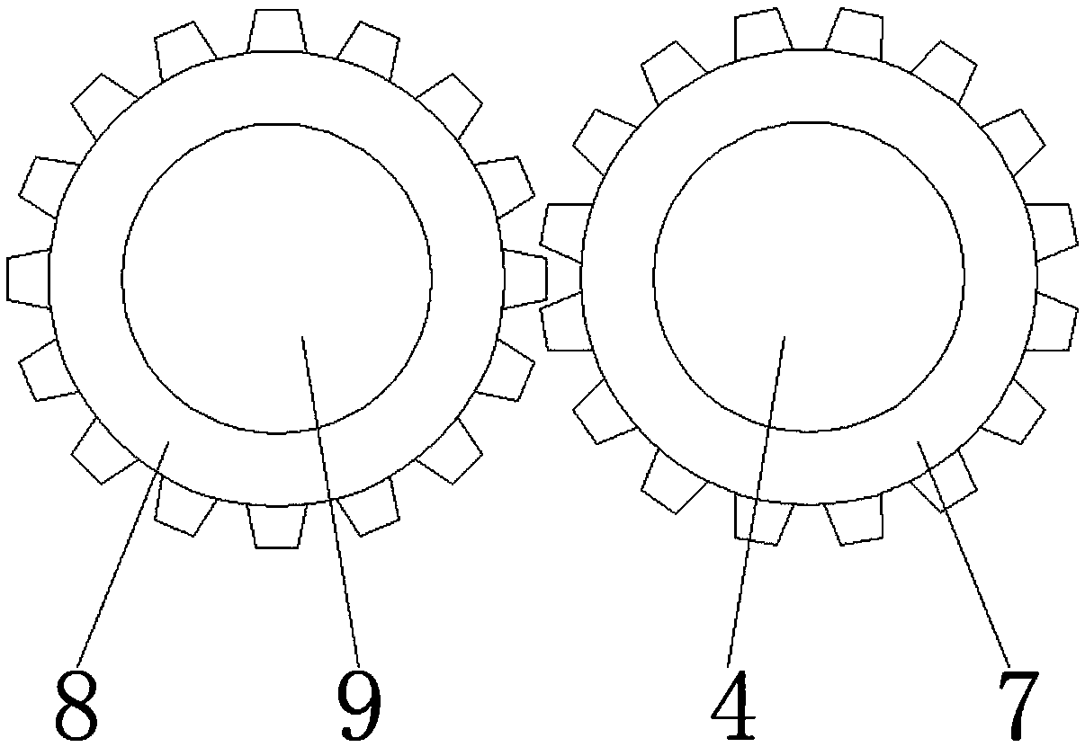 Knotting-preventing take-up device for yellow phosphorus furnace water hose