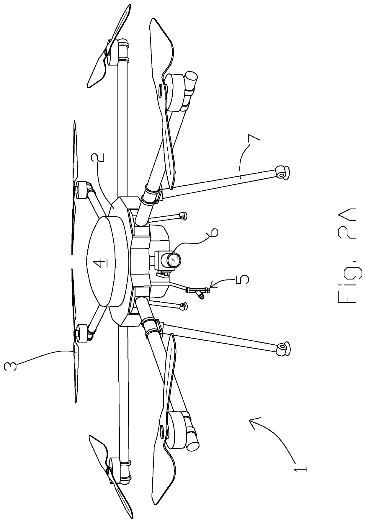 Software process for tending crops using a UAV