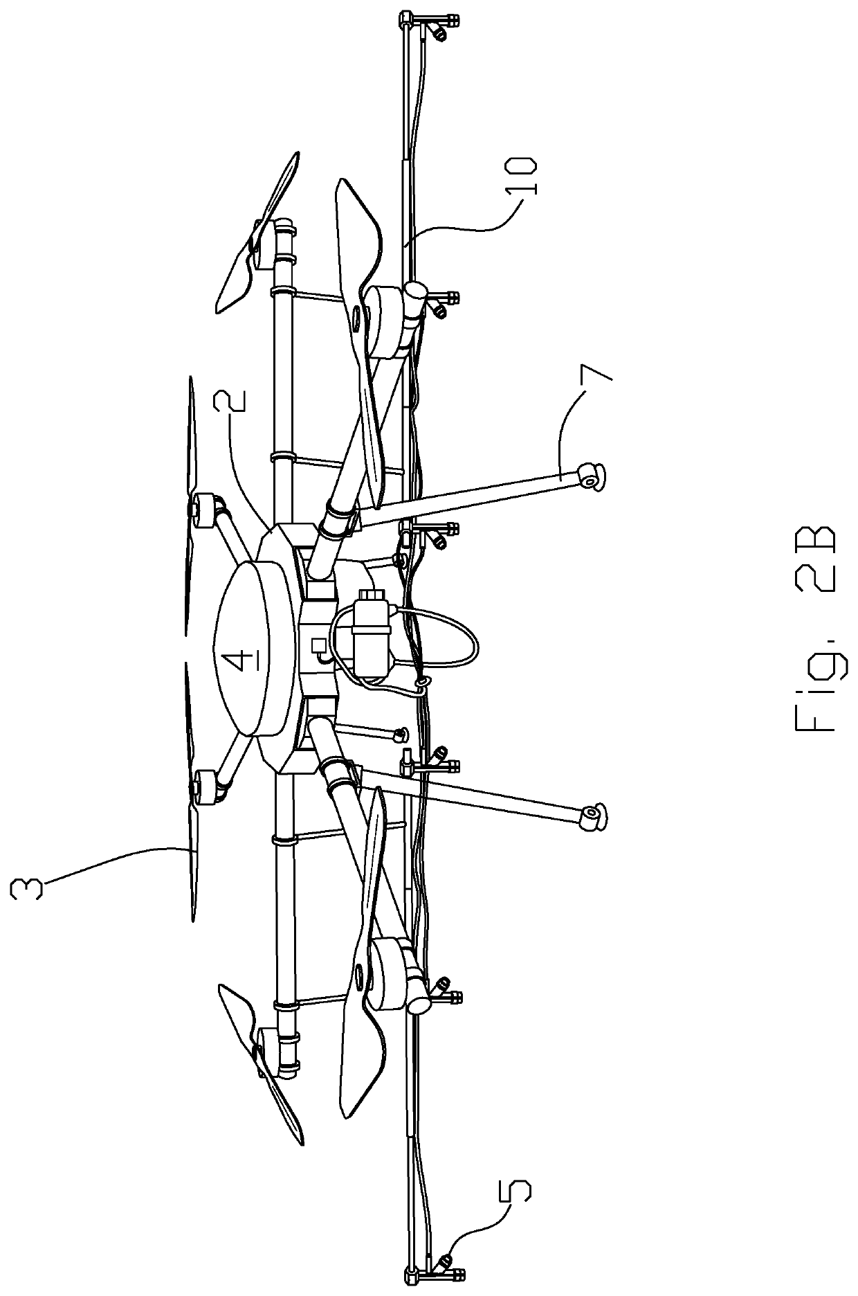 Software process for tending crops using a UAV