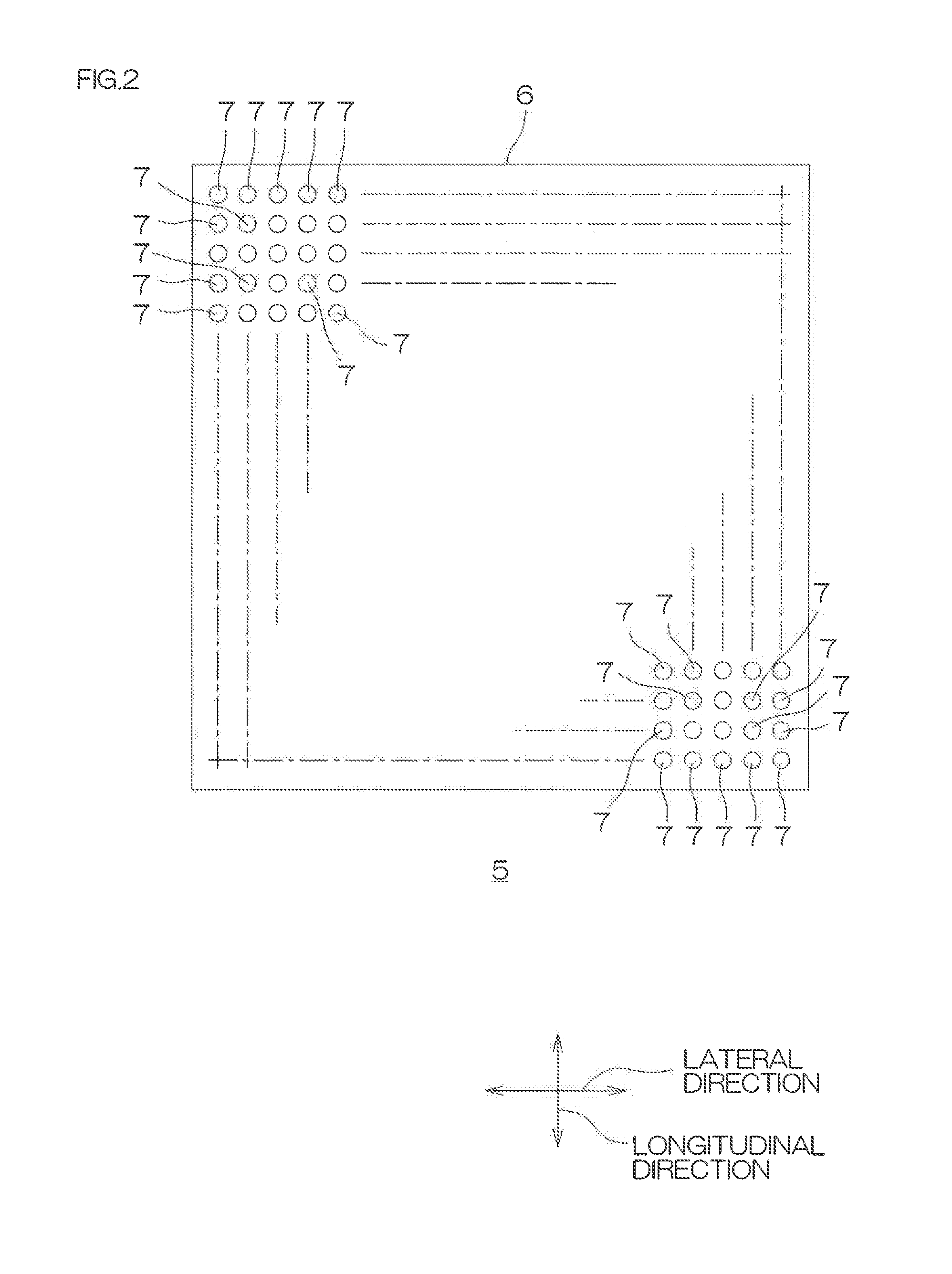 Resin sheet, method of producing the same and through-hole forming apparatus