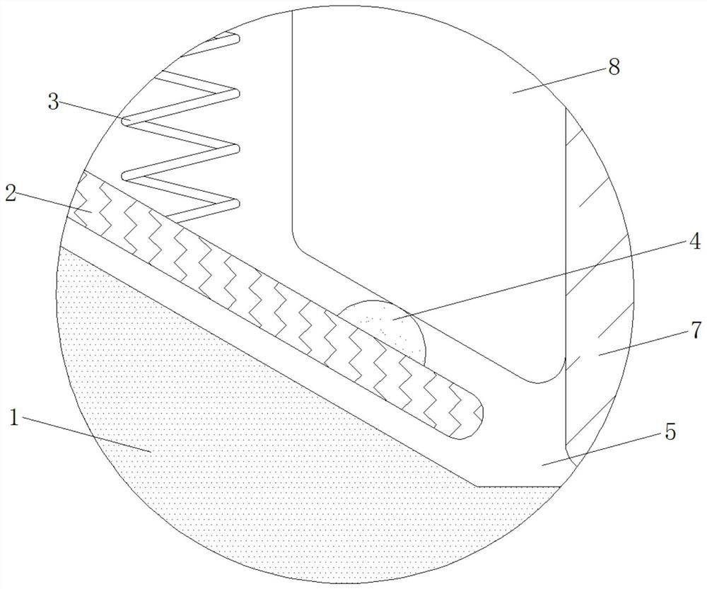 Anti-stall intermittent stirring device for cosmetic materials