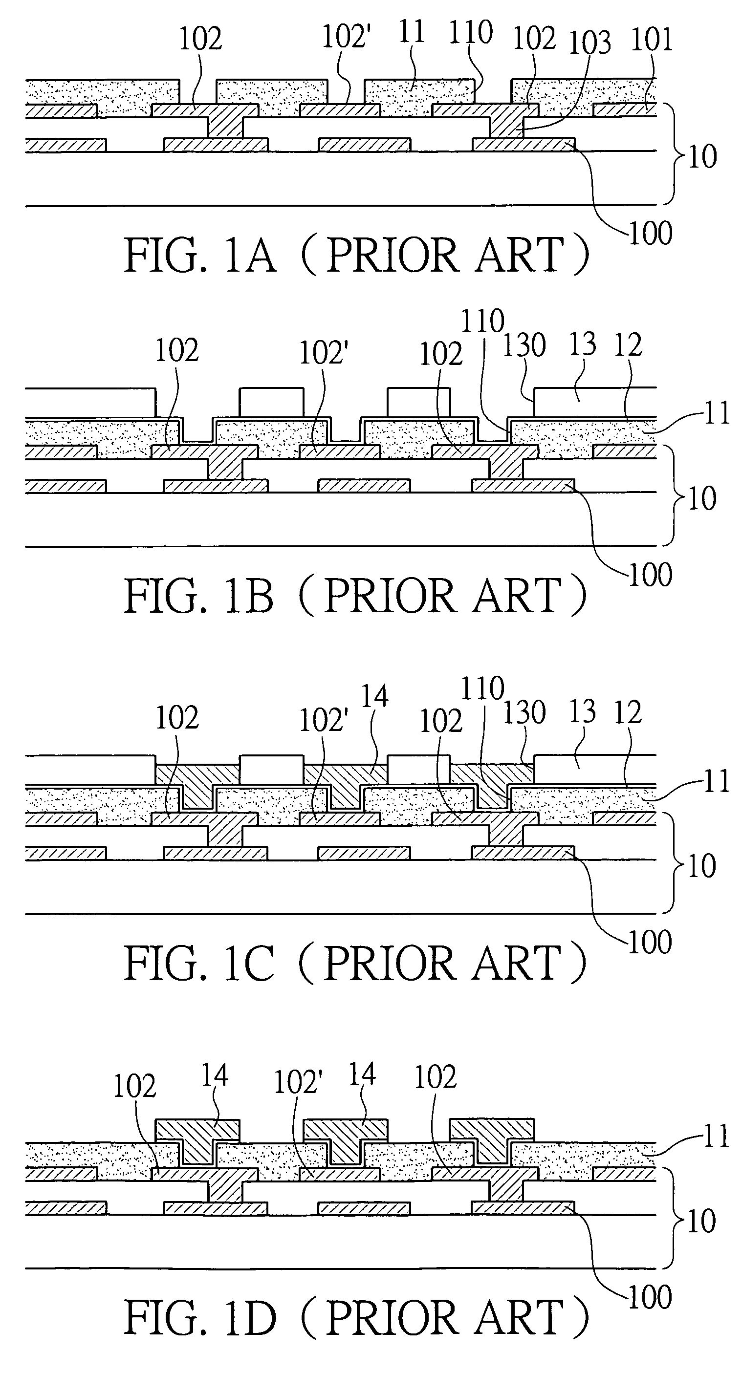 Circuit board having electrically connecting structure and fabrication method thereof