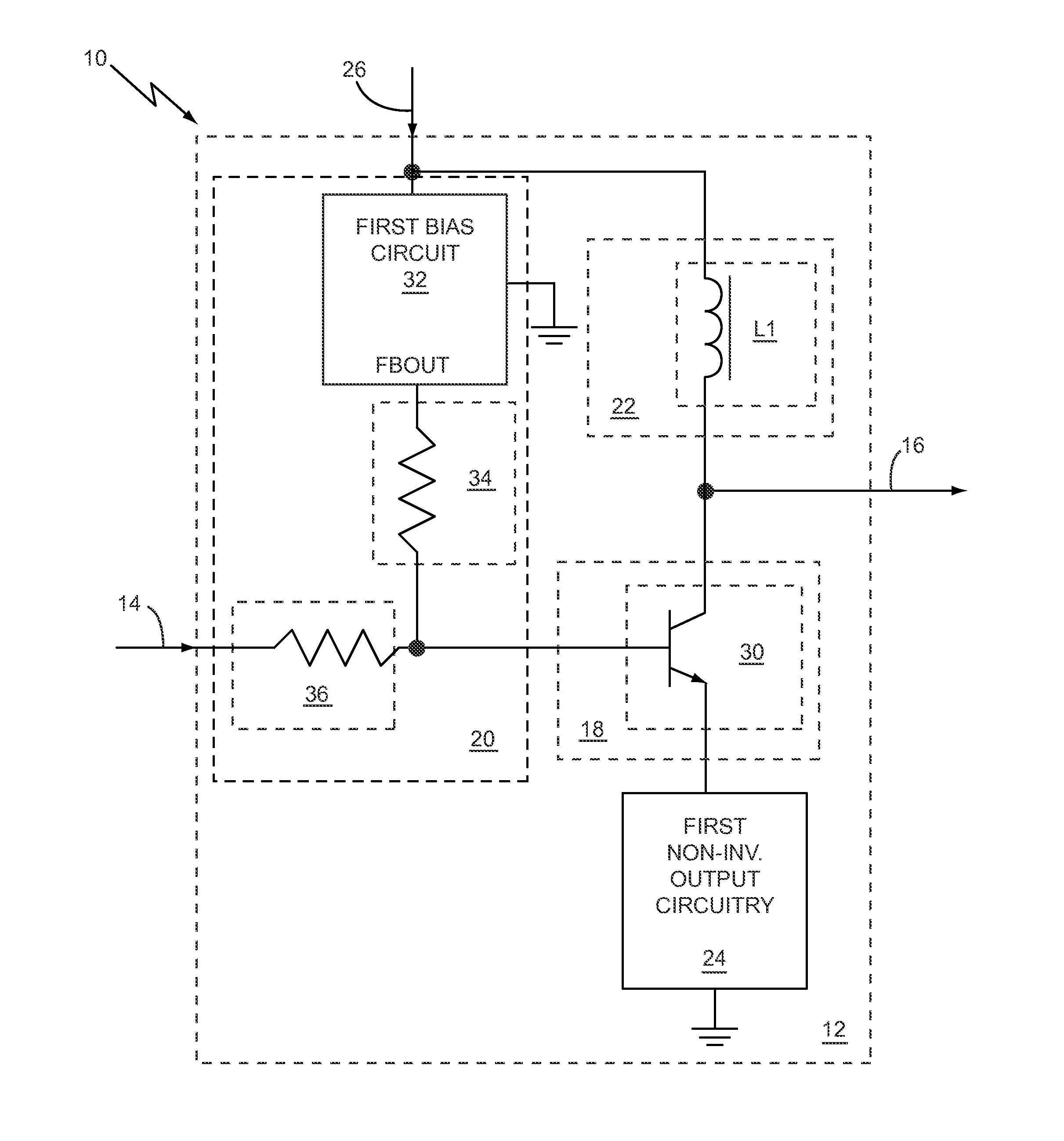 Bias-based linear high efficiency radio frequency amplifier