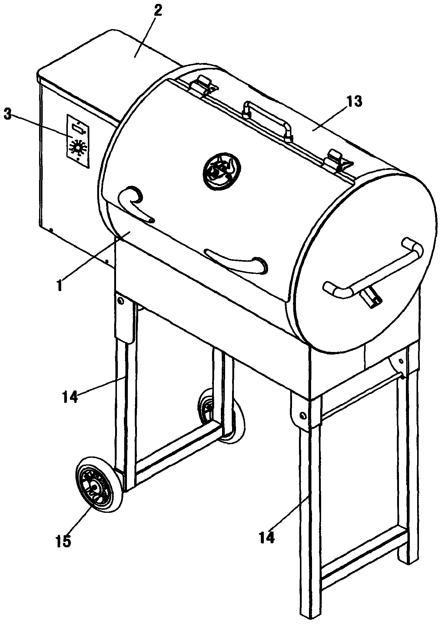 Bioenergy barbecue oven