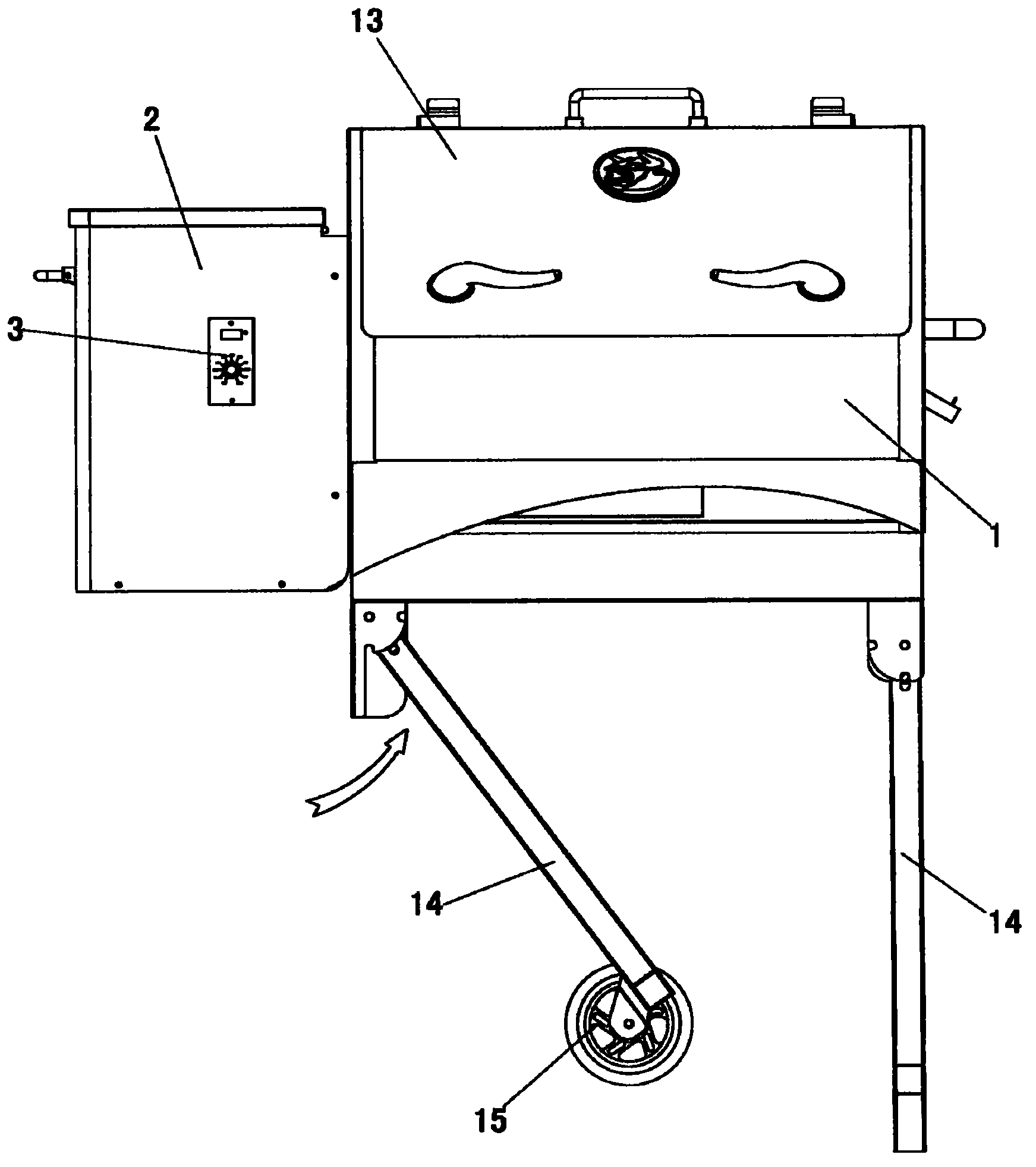 Bioenergy barbecue oven