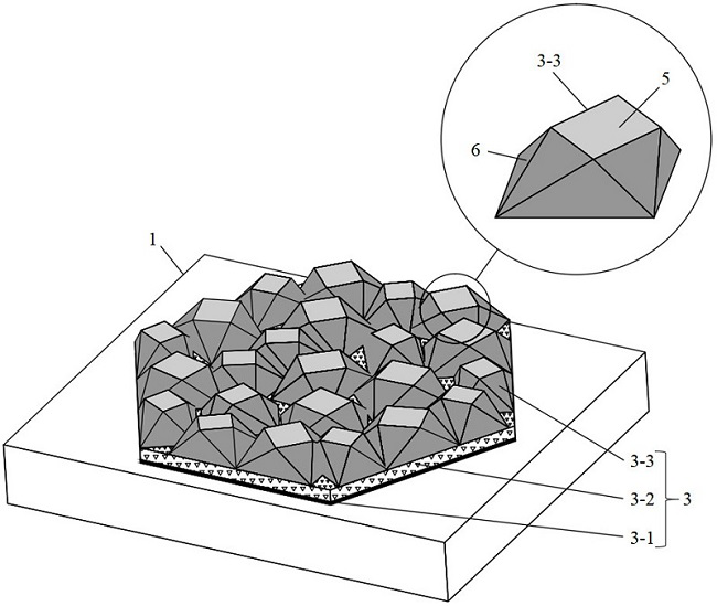 Diamond Grinding Wheel with Orderly Arrangement of Crystal Oriented Abrasives