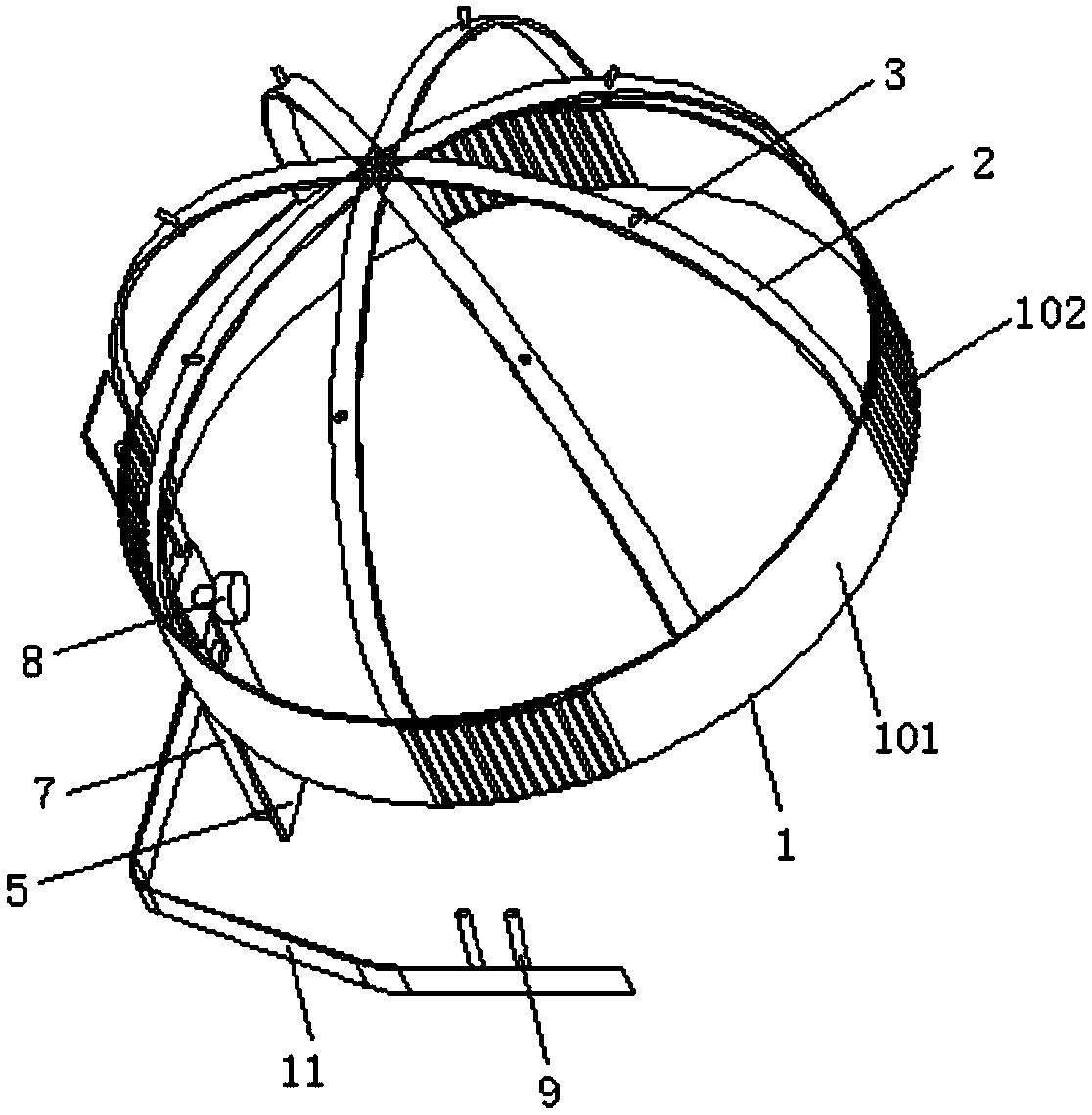 An anesthesia depth monitor device for anesthesia department