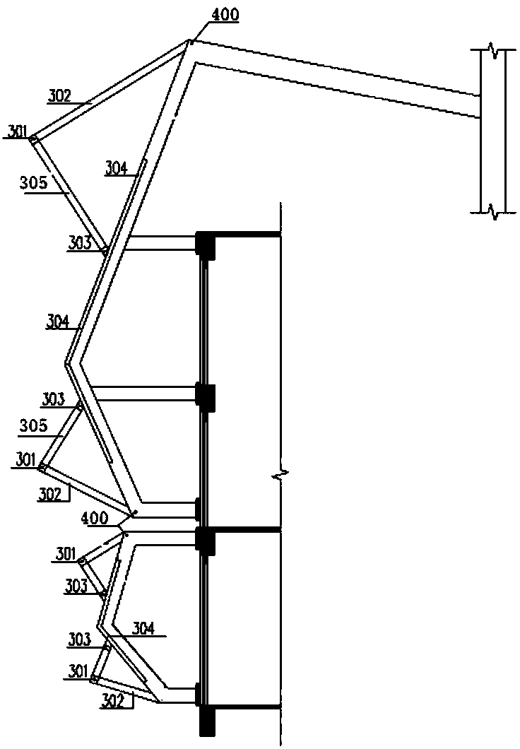 A building external sunshade control system and control method