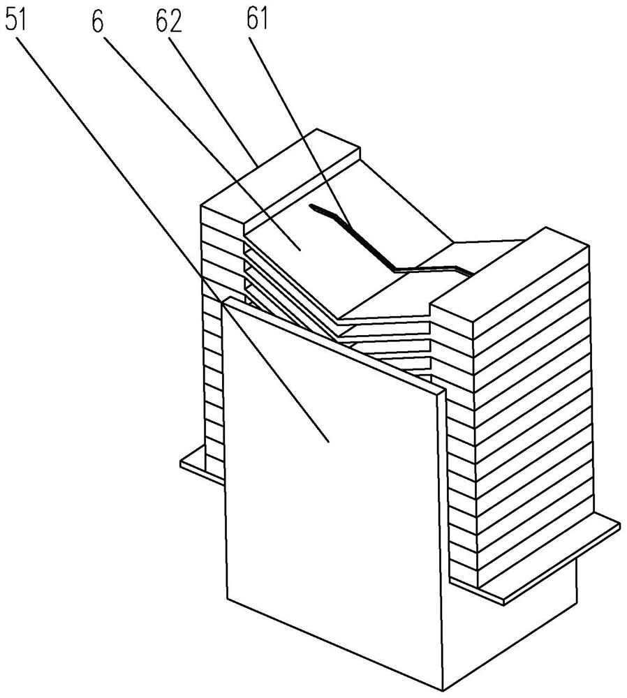 Mask covering film placing device